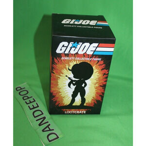 Lootcrate DX Exclusive G.I. Joe Scarlett Collectible Figure Toy Hasbro 2021